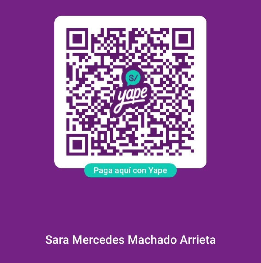 Codigo QR de Yape para pago